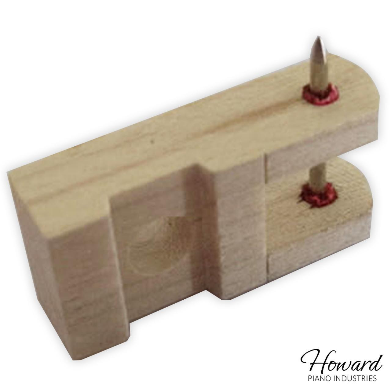 Standard Piano Wood Flange - Butt & Whippen