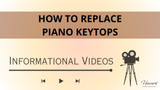 How to Replace Piano Keytops (Video)