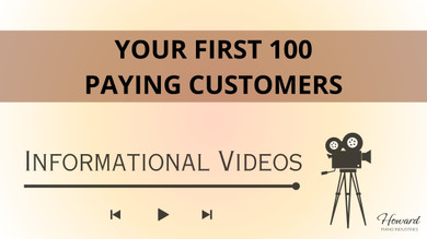 Your First 100 Paying Customers Your First 100 Paying Customers