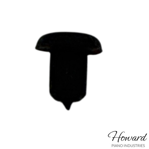 Music Rack Button Black #3 (Pack of 6)