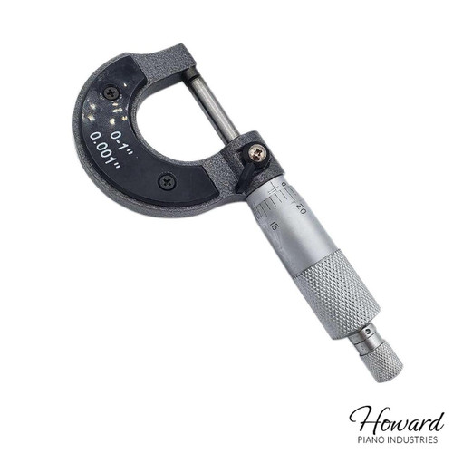 1" General 102 Imperial Micrometer Precision Measuring Tool