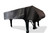 Black Mackintosh Grand Piano Cover
