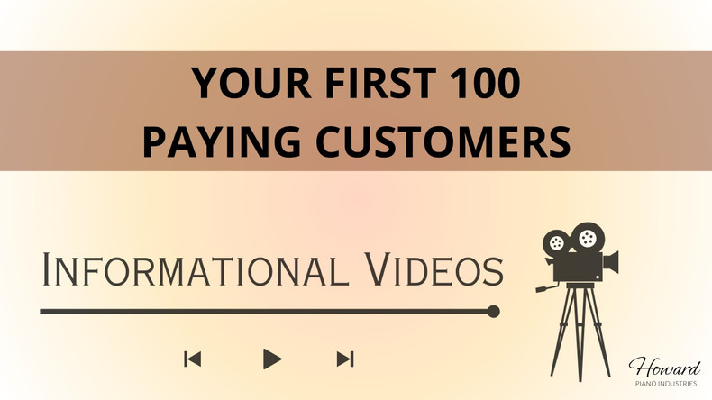 Your First 100 Paying Customers