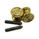 Fancy Brass Piano Desk Knobs