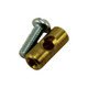 Piano Damper Bushing - Brass with Screw Schaff Piano Supply Howard Piano Industries