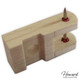 Standard Piano Wood Flange - Butt & Whippen