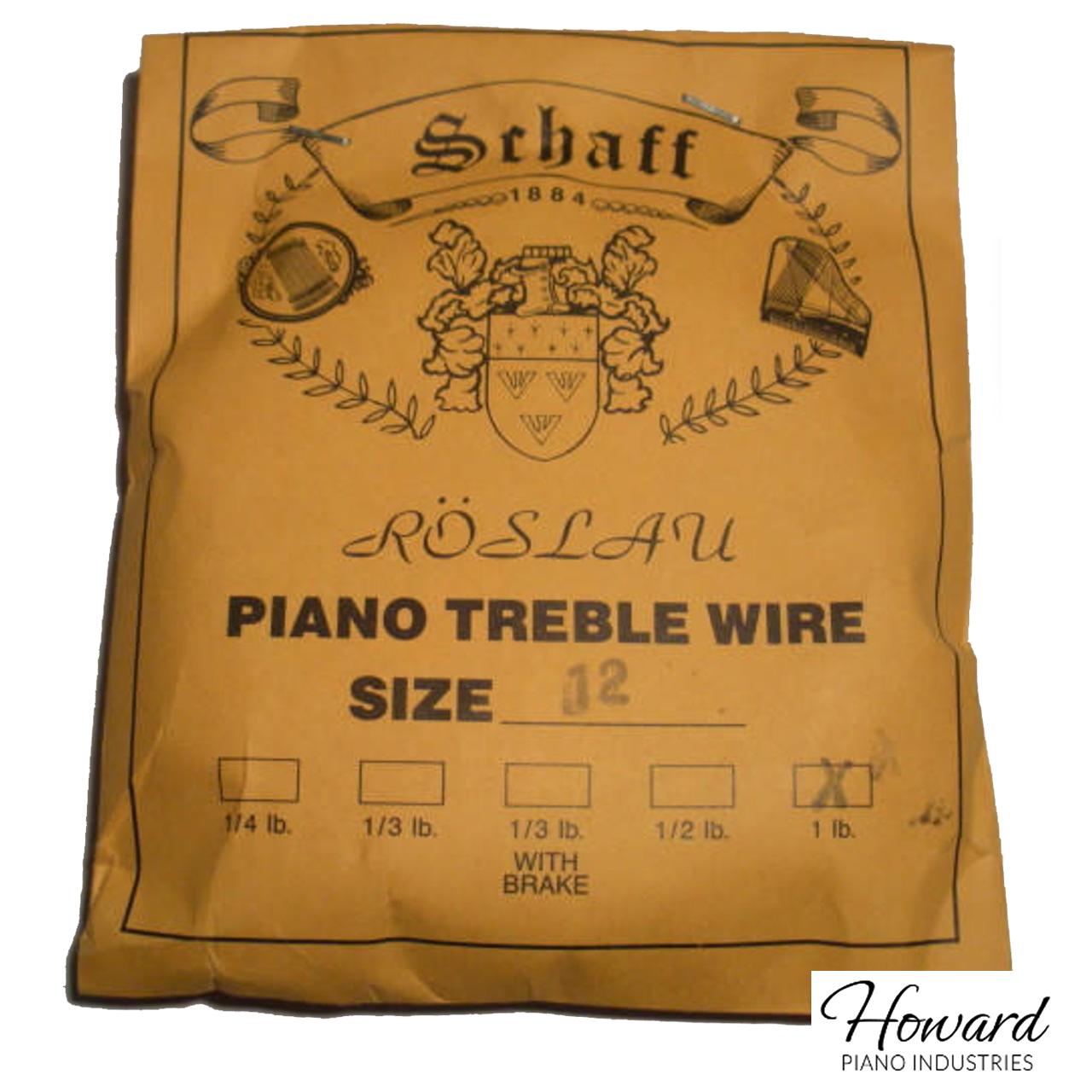 Piano Wire ROSLAU-3 metre (9ft 10) Length-Replacement Wire/Strings-DOUBLE  LOOP