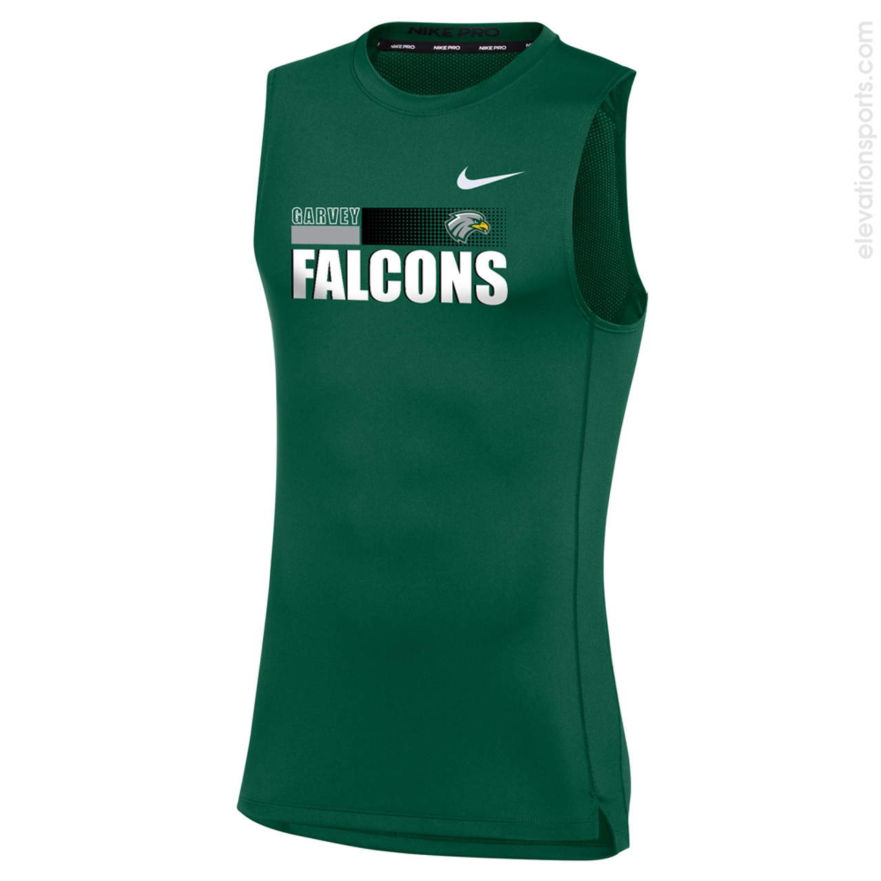  Nike Dri Fit Pro Cool Compression Sleeveless Shirt Green Mens  Size XXL : Clothing, Shoes & Jewelry