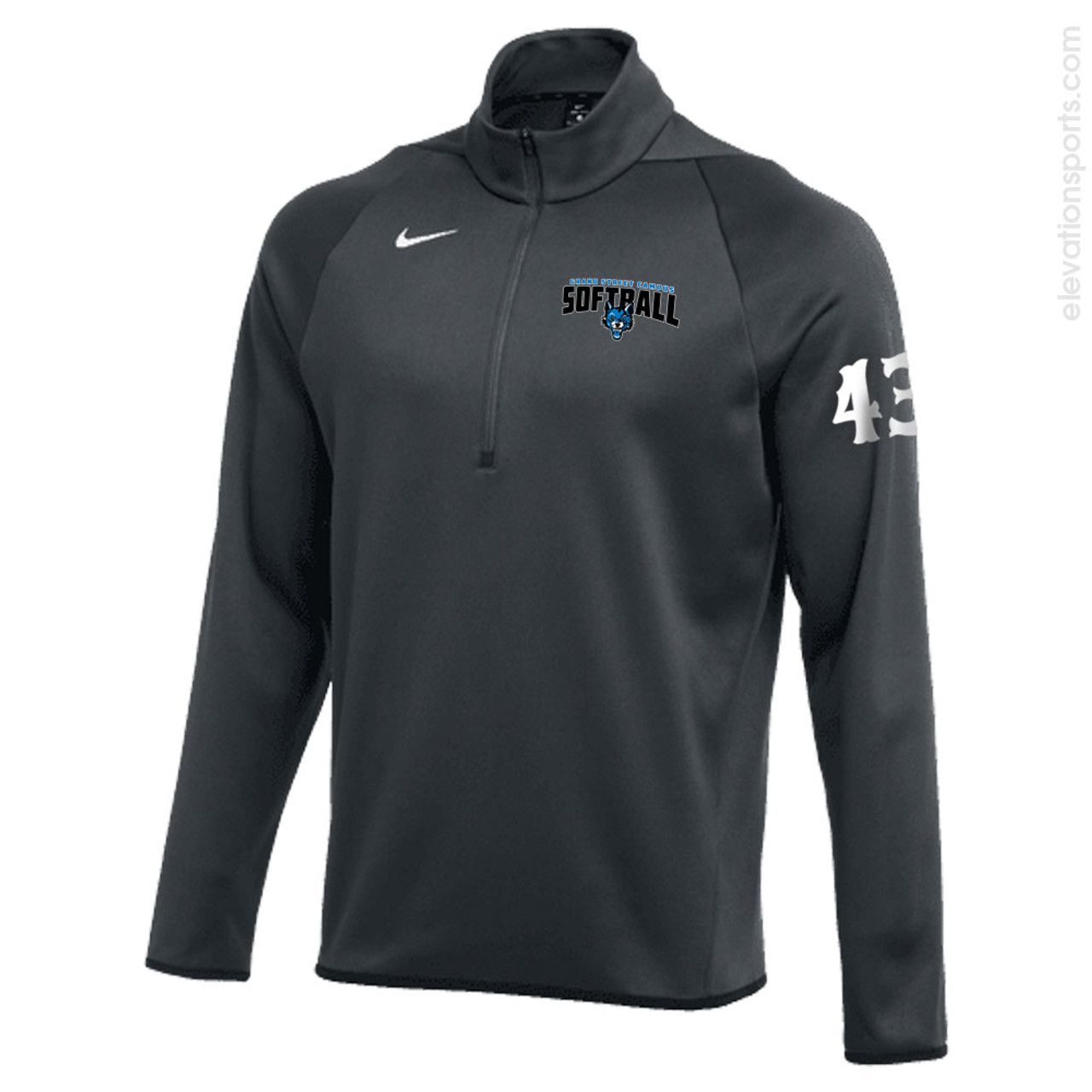 Custom Nike Therma 1 4 Zip Sweatshirts Elevation Sports