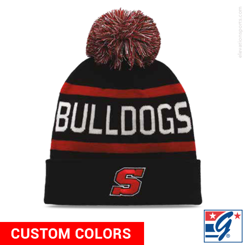 Custom Winter Hats with Pom Ball 