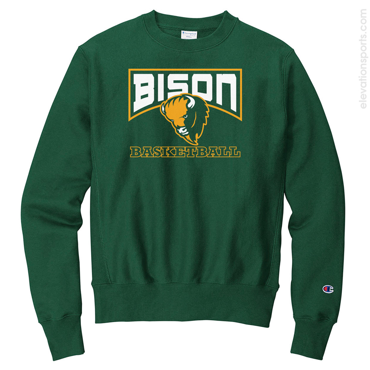 Custom Champion Heavyweight Crewneck Sweatshirts Elevation Sports