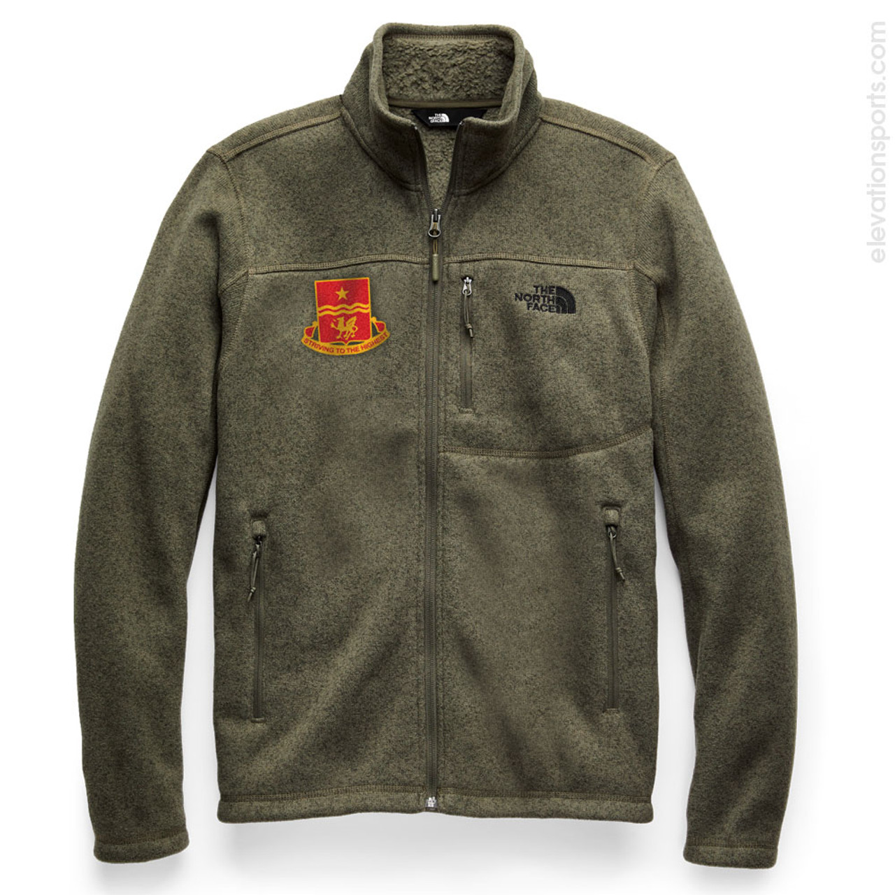 Custom The North Face® Fleece Jacket for Men