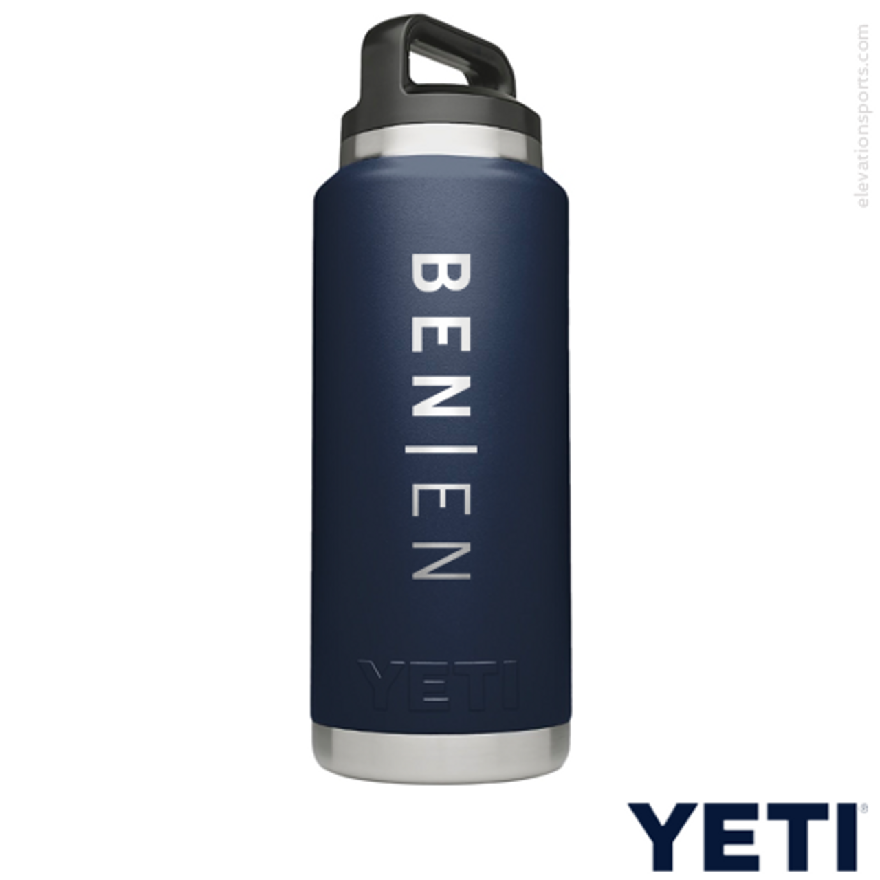 Custom Yeti 36oz Reef Blue Bottle with Sea Turtle Hatteras Island