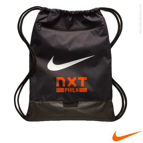 black nike drawstring bag