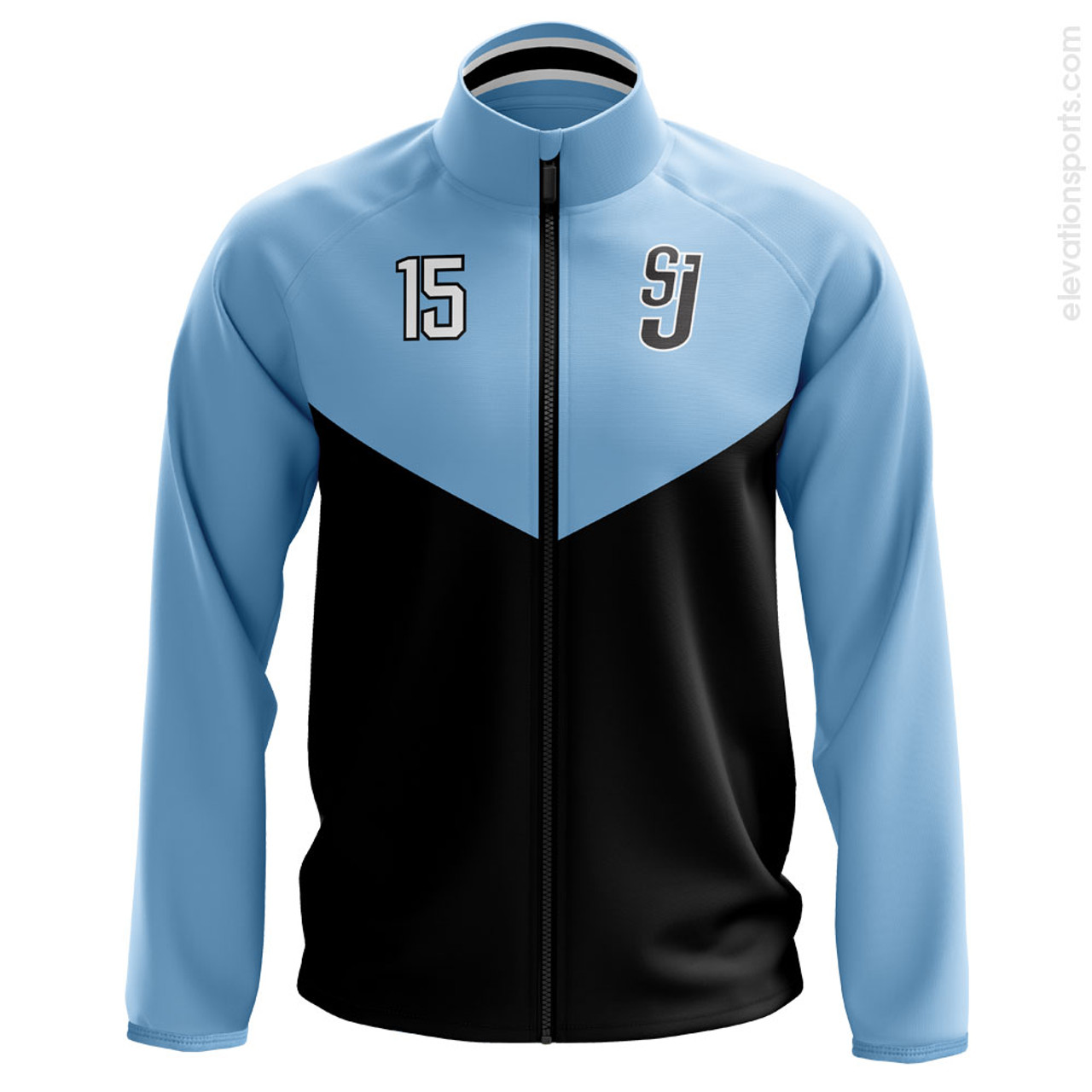 Custom Warm-Up Jackets - Design SU1001 | Elevation Sports