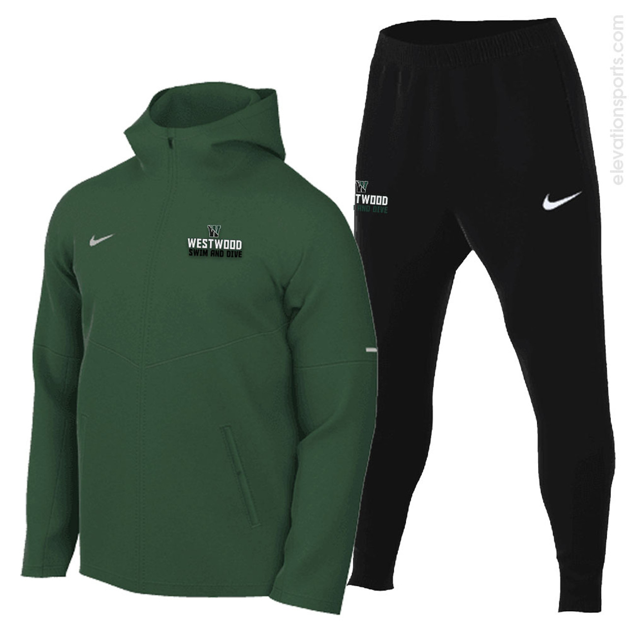 Custom Nike Team Miler Warm-Up Suits | Elevation Sports