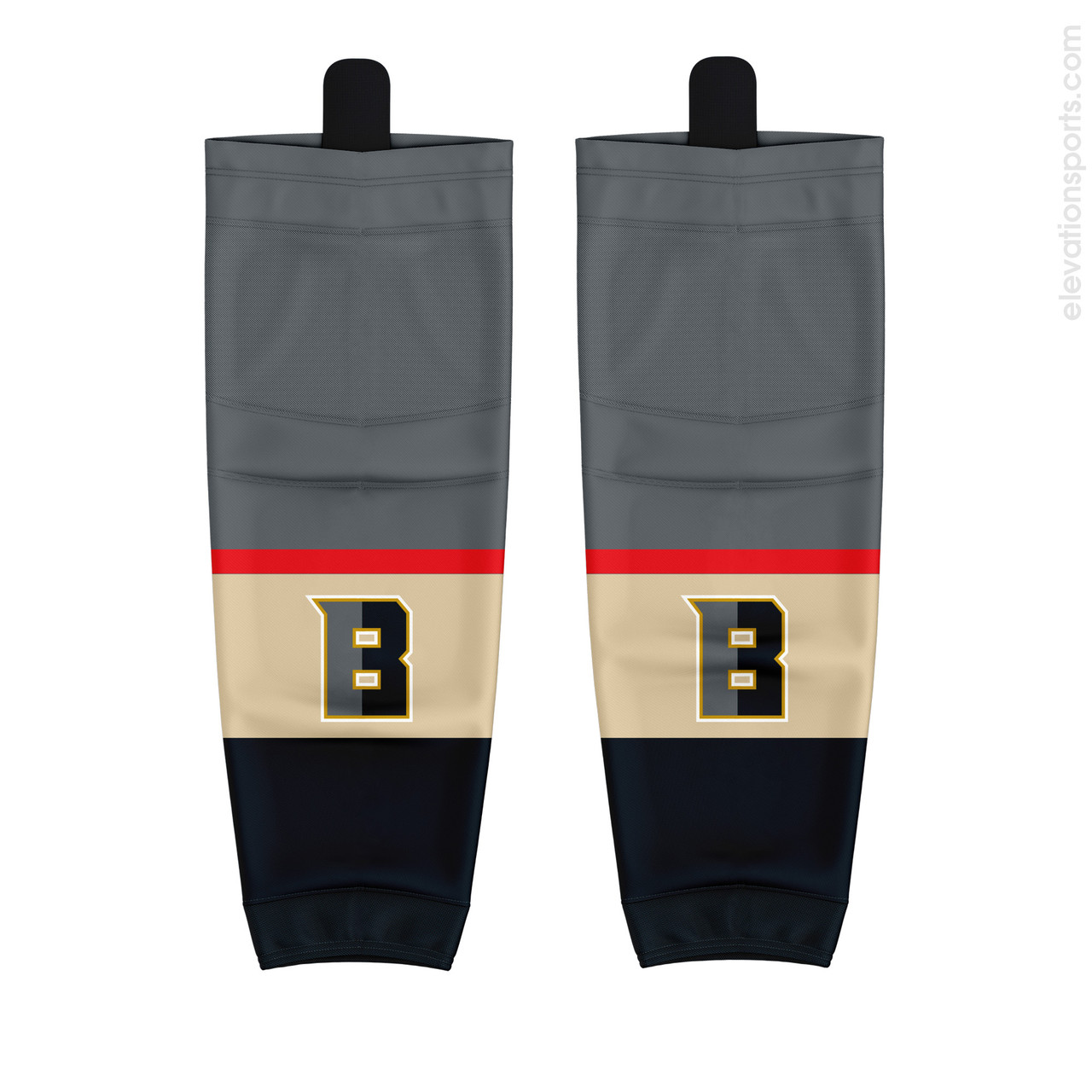 Elevation Custom Hockey Socks - Design HS1096 | Elevation Sports