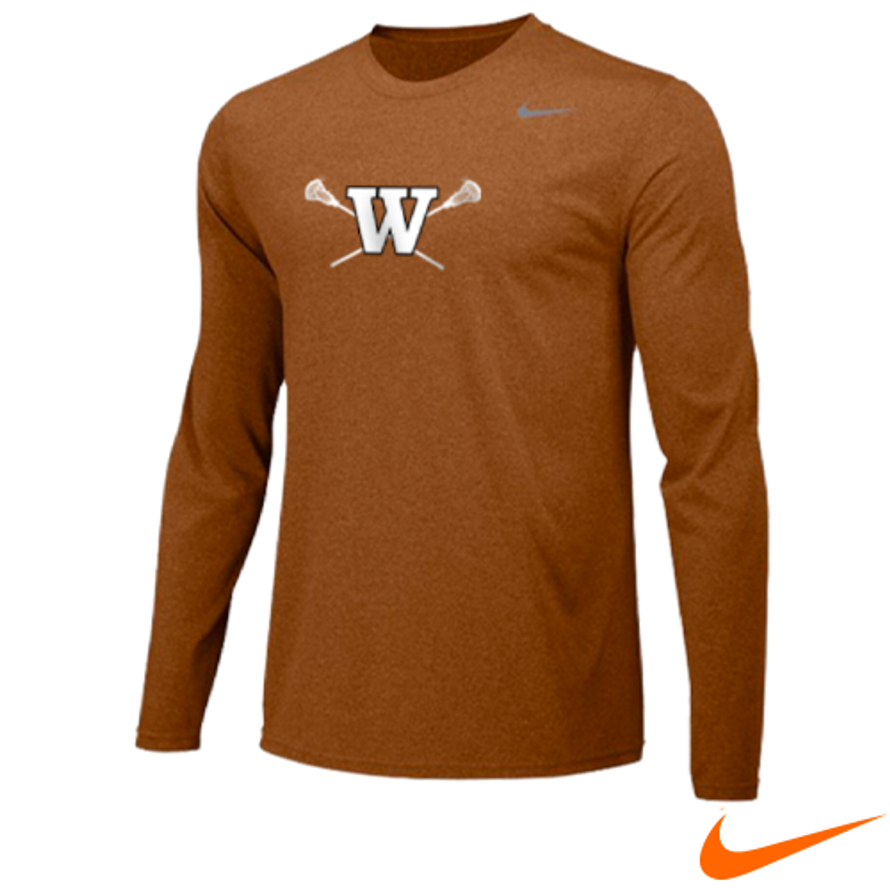 custom nike dri fit long sleeve shirts