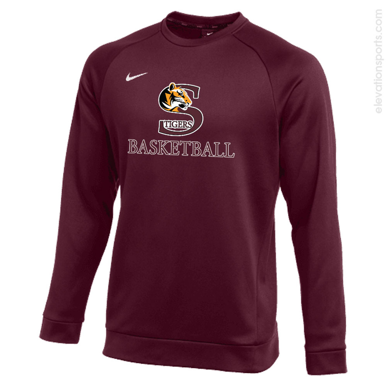 Nike Therma Custom Crewneck Sweatshirts Elevation Sports