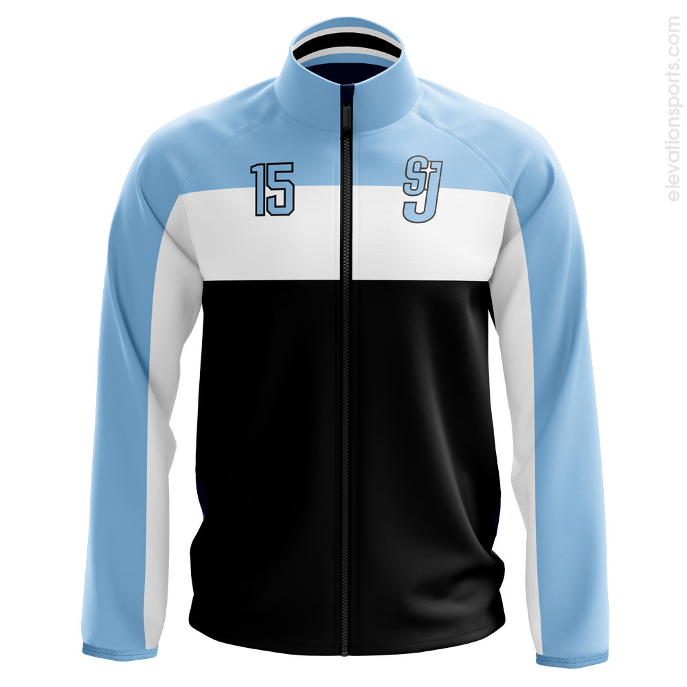 Custom WarmUp Jackets Design SU1002 Elevation Sports