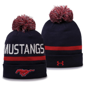 Custom Under Armour Roll Up Ski Hat with Pom Ball