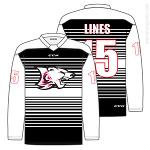 Custom CCM Hockey Jerseys - Lines Custom CCM Hockey Jerseys - Lines