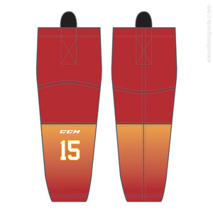 Custom CCM Hockey Socks - Gradient Custom CCM Hockey Socks - Gradient