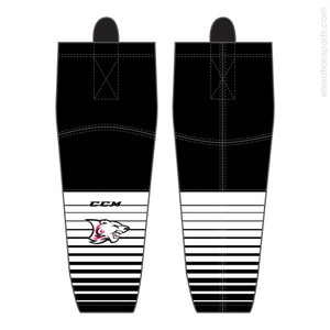 Custom CCM Hockey Socks - Lines Custom CCM Hockey Socks - Lines