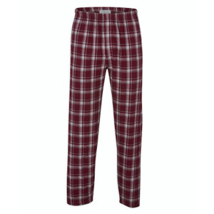 Custom Flannel Pants - Heritage Maroon Plaid Custom Flannel Pants - Heritage Maroon Plaid