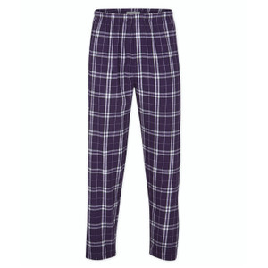 Custom Flannel Pants - Purple / White Plaid Custom Flannel Pants - Purple / White Plaid