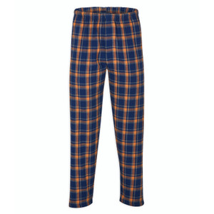 Custom Flannel Pants - Heritage Navy / Orange Plaid Custom Flannel Pants - Heritage Navy / Orange Plaid