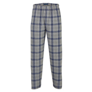Custom Flannel Pants - Oxford Heather / Navy Kingston Plaid Custom Flannel Pants - Oxford Heather / Navy Kingston Plaid