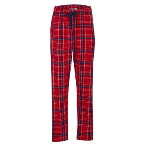 Women's Custom Flannel Pants - Brick Red Kingston Plaid Women's Custom Flannel Pants - Brick Red Kingston Plaid