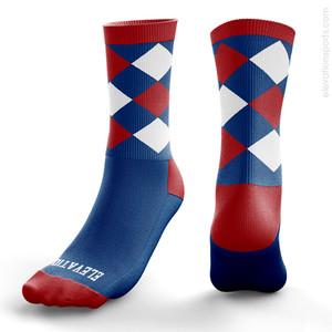 Custom Basketball Socks - 006 Argyle Custom Basketball Socks - 006 Argyle