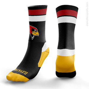 Custom Football Socks - 2 Stripes Custom Football Socks - 2 Stripes