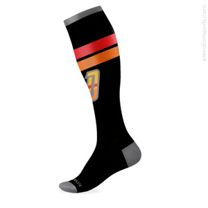 Custom Football Knee Socks - 2 Stripe