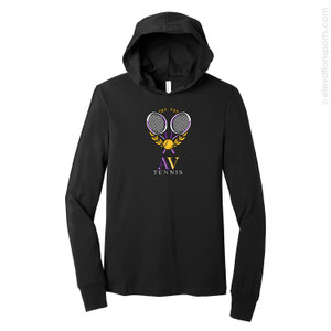 Custom Bella + Canvas Long Sleeve Hooded T-Shirt Custom Bella + Canvas Long Sleeve Hooded T-Shirt