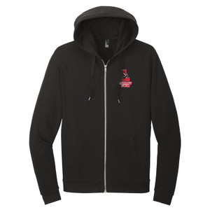 Custom District Tri-Blend Full-Zip Hoodies Custom District Tri-Blend Full-Zip Hoodies