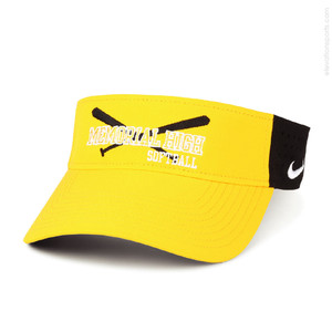 yellow nike visor