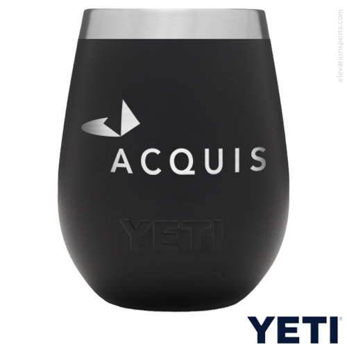 personalized yeti wine glass