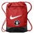 Custom Nike Brasilia Drawstring Backpack - Red