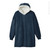 Mountain Lodge Custom Wearable Blanket with Hood - Navy Mountain Lodge Custom Wearable Blanket with Hood - Navy