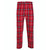 Custom Flannel Pants - Red & White Plaid Custom Flannel Pants - Red & White Plaid