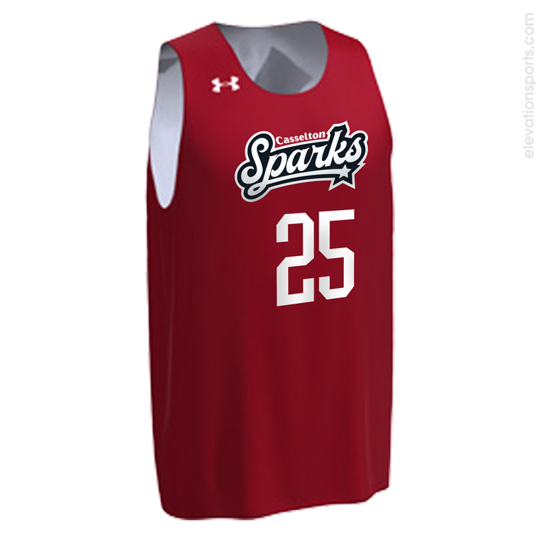 Under Armour Triple Double Reversible Basketball Jersey