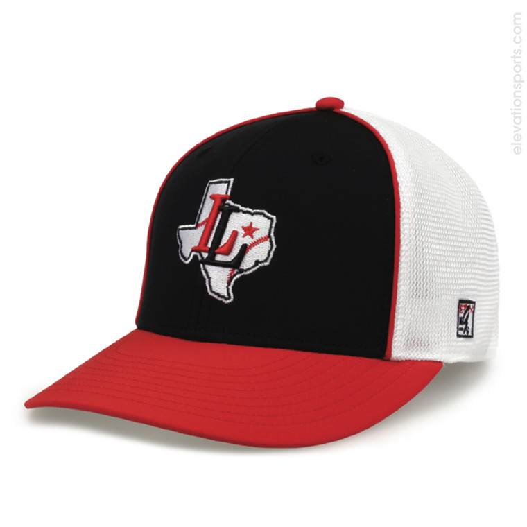 The Game Gamechanger Diamond Mesh Baseball Hat with Piping with Piping