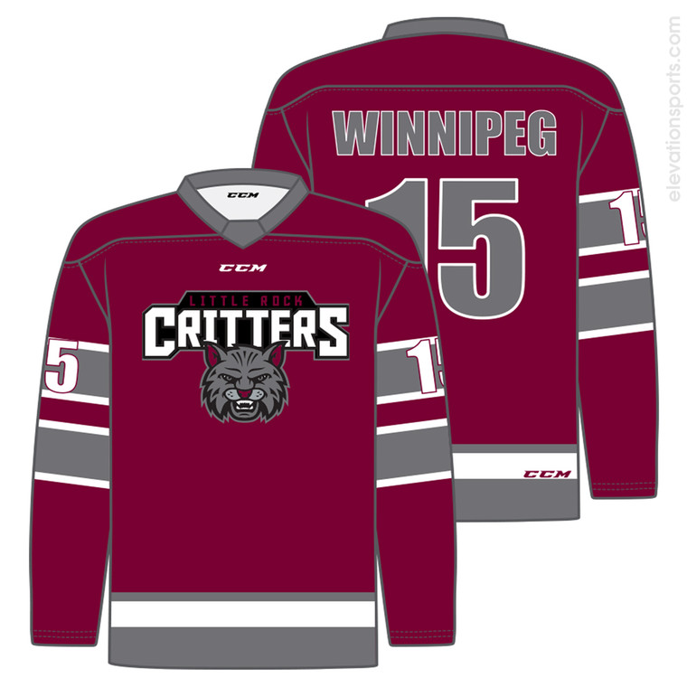 Custom CCM Hockey Jerseys - Winnipeg