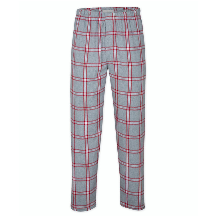 Custom Flannel Pants - Oxford Red Tomb Plaid