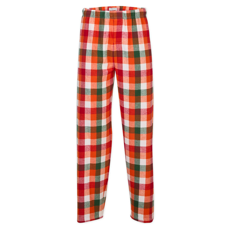 Custom Flannel Pants - Autumn Buffalo Plaid