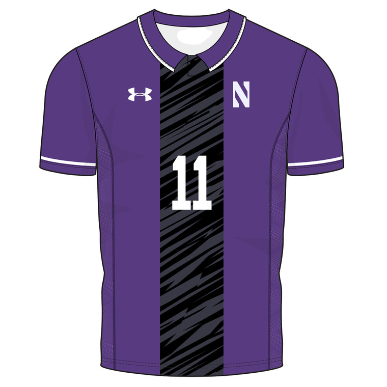 Under Armour Primetime Custom Soccer Jerseys with Collar - FLANK