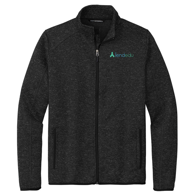 Custom Port Authority Sweater Fleece Jackets